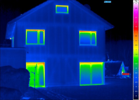 Gebäudethermografie dient zur CO 2 senkung
